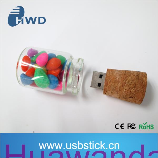 The Jar bottle shape usb flash drive