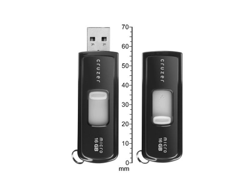 2GB plastic push and pull USB driver H649